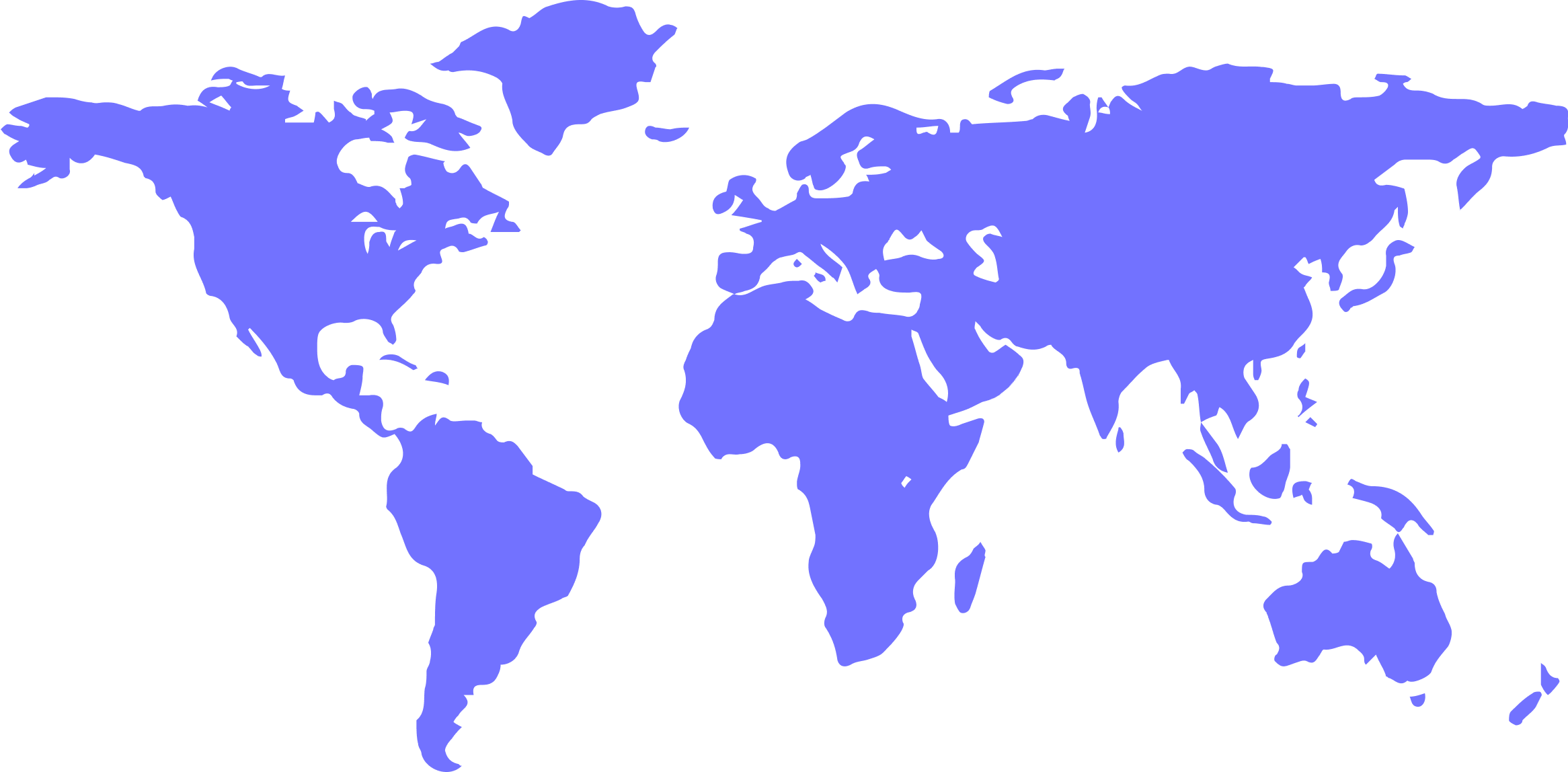 world map - Hovi digital lab